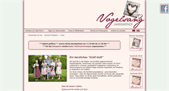 Desktop Screenshot of landgasthof-vogelsang.de